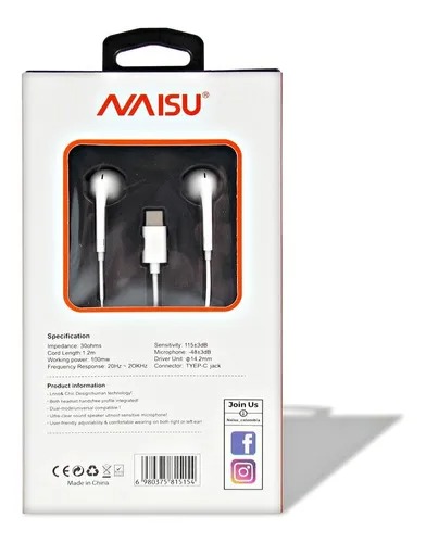 Miniatura 3 de Manos Libres Original Typo C Naisu